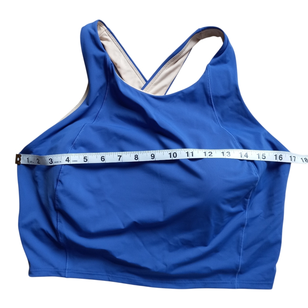Alaskan Hardgear AKHG Duluth Lost Lake Long Line Swim Bra Top Size 14 Blue Beach - Picture 9 of 12